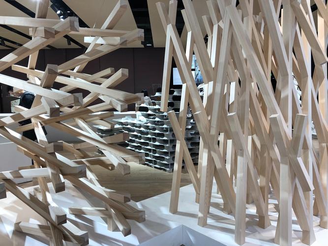 隈研吾建筑材料展